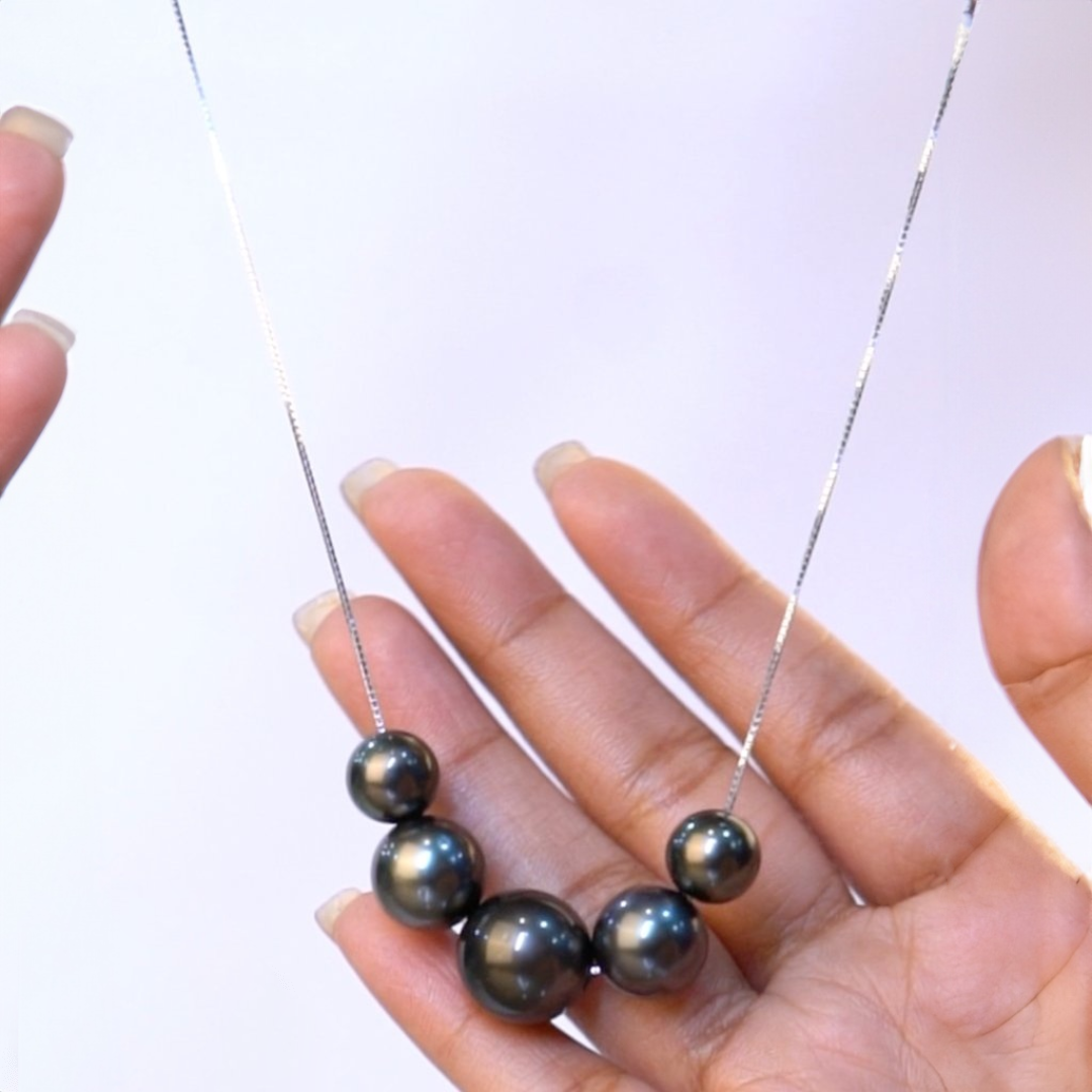 Tahitian Twilight Pearl Chain