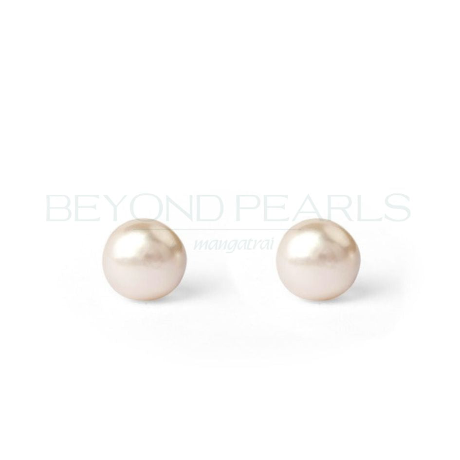 Milky Pearl 12.50mm Studs