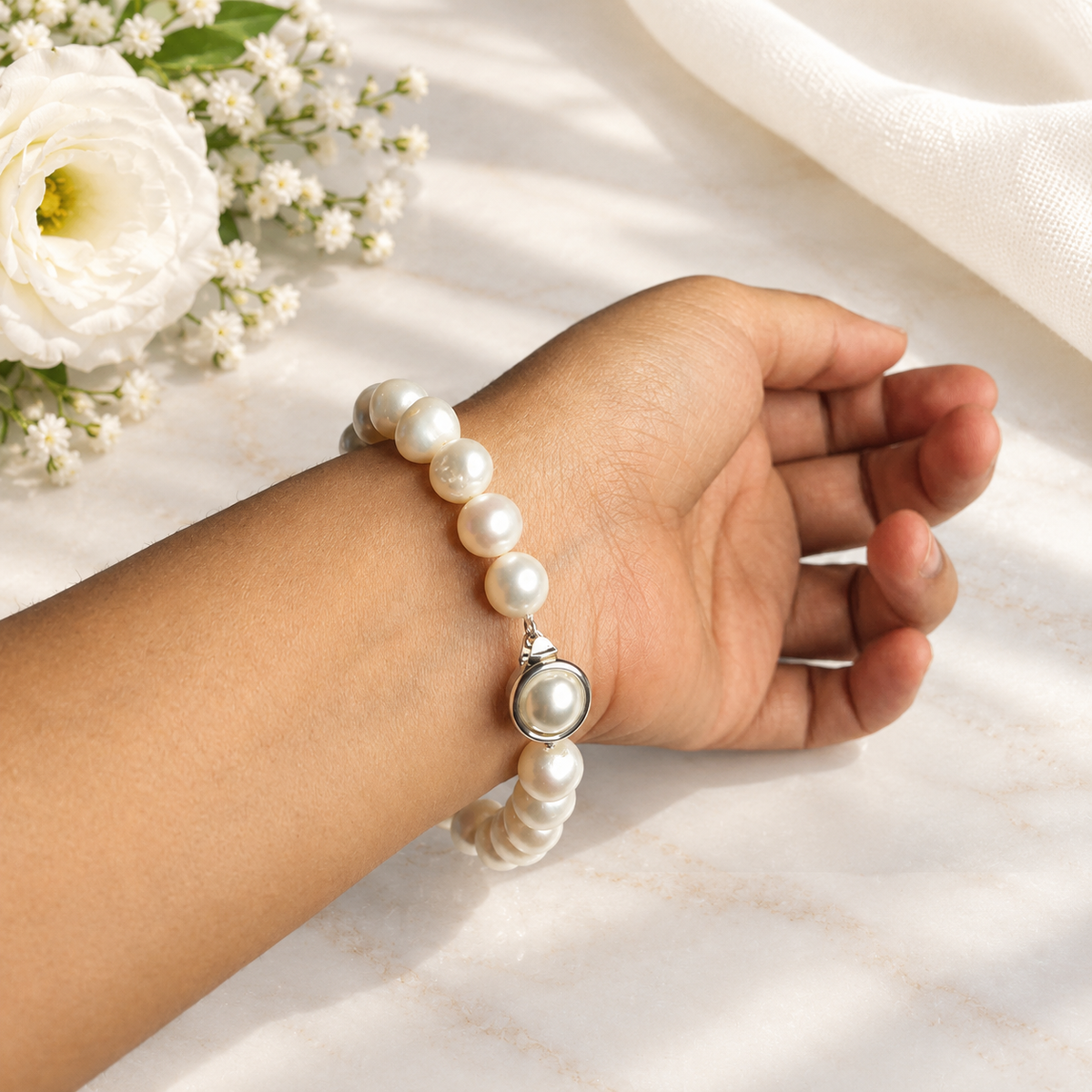 Freshwater White Beuty Pearl Gift Set