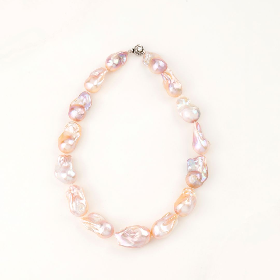 Blush Baroque Freshwater Strand