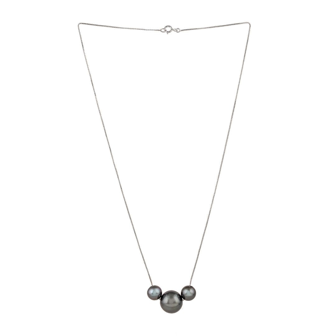 Tahitian Pearl Chain Necklace