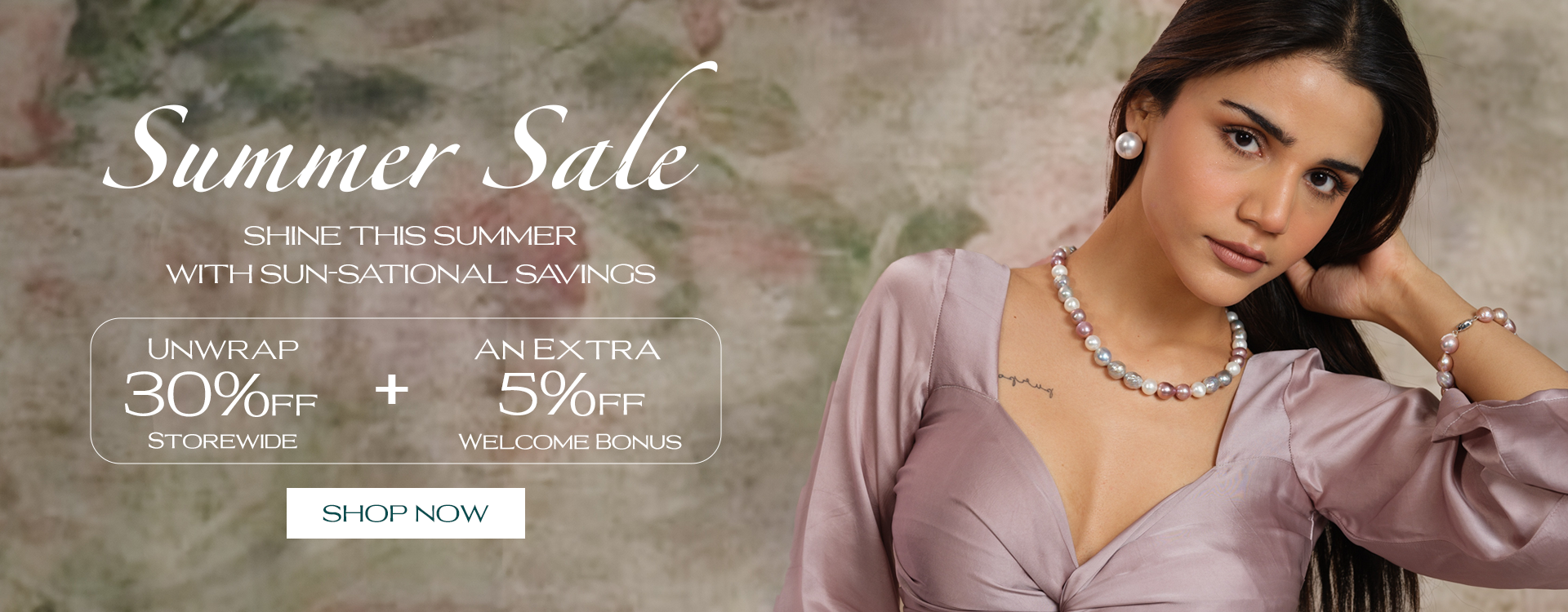 Exclusive Summer Sale at Beyond Pearls By Mangatrai