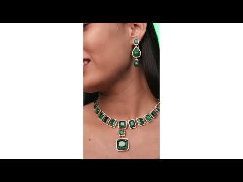 Beyond Emerald and Diamond Royal Necklace