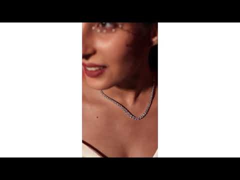 solitaire diamond necklace